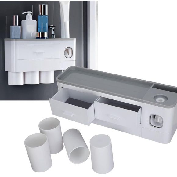 Toothbrush Bathroom Station Storage - Picture 9 of 12